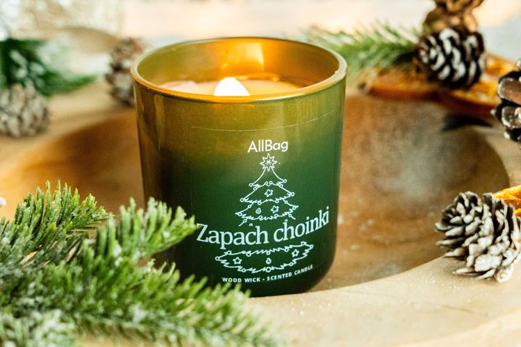 Świeca sojowa zapachowa Choinka