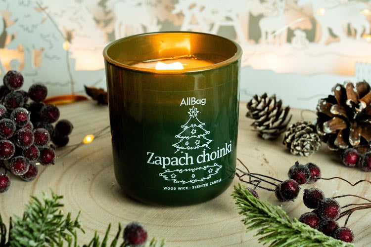 Świeca sojowa zapachowa Choinka