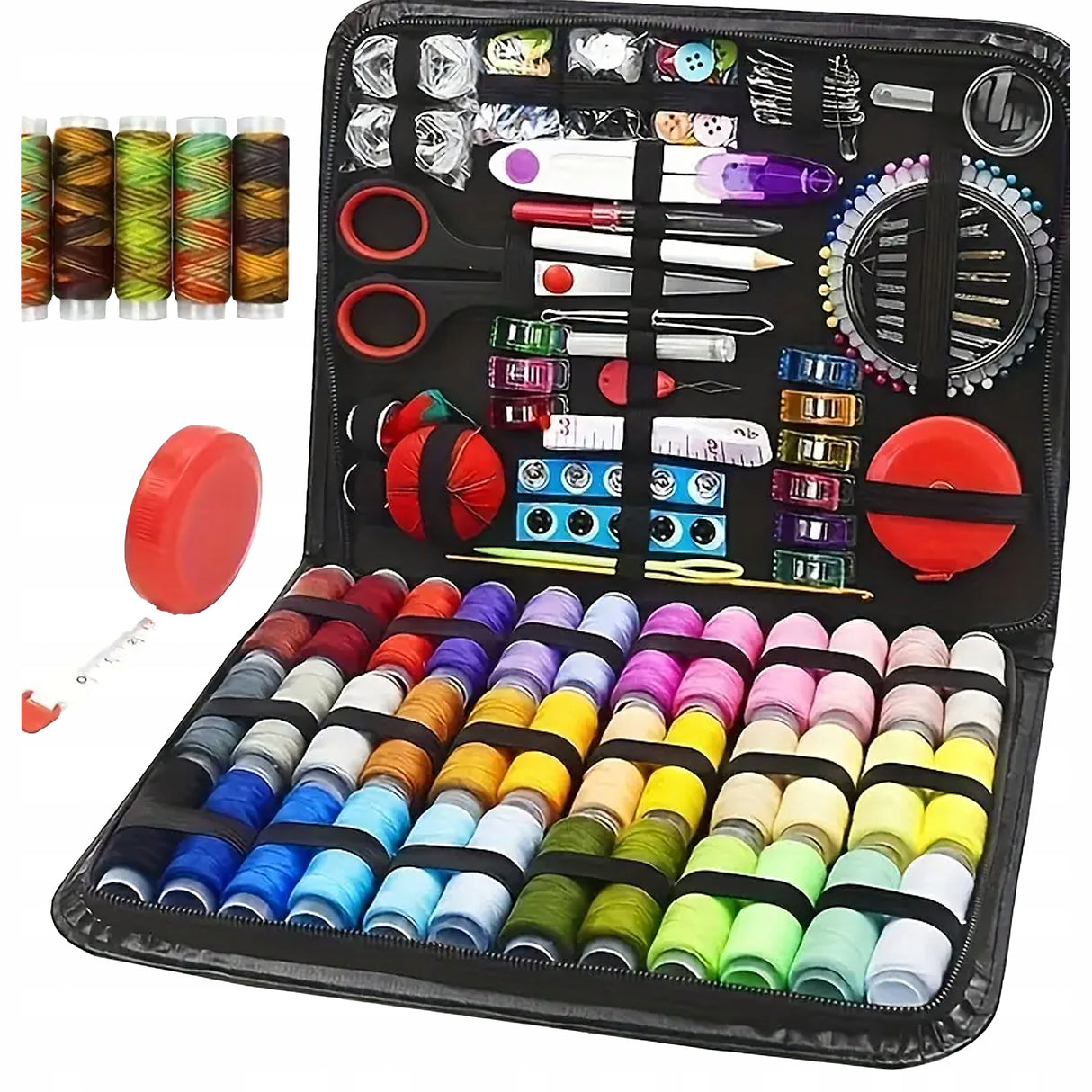 Zestaw do szycia w organizerze 229 elementów