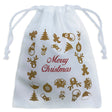 Woreczek poliestrowy 16x21cm Merry Christmas