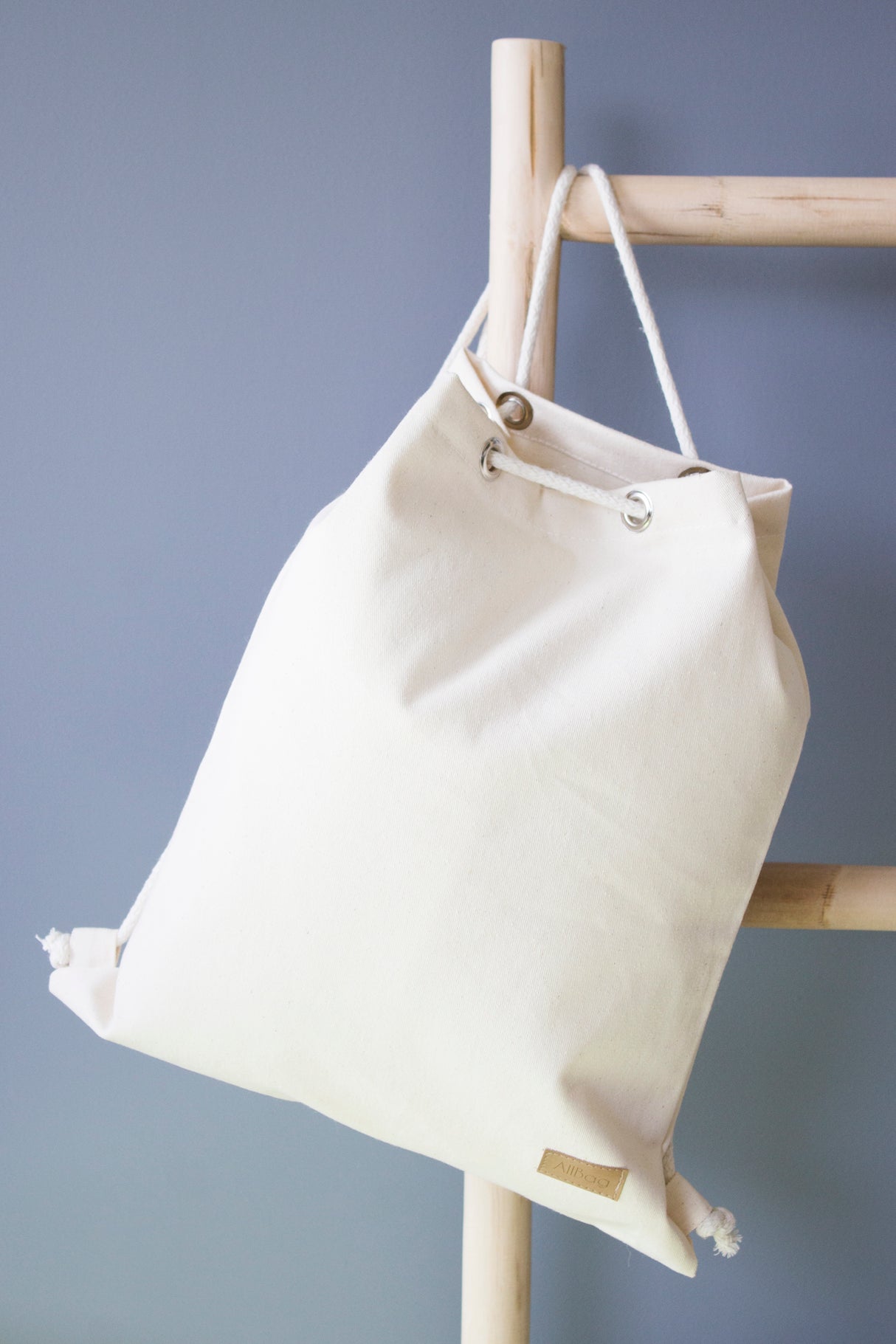 Plecak worek bawełniany 340x400mm Ecru Premium