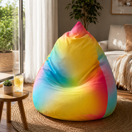 Pufa sako worek XXL - RAINBOW