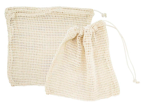 Worek z siatki bawełnianej ECRU 20x25cm IMPORT