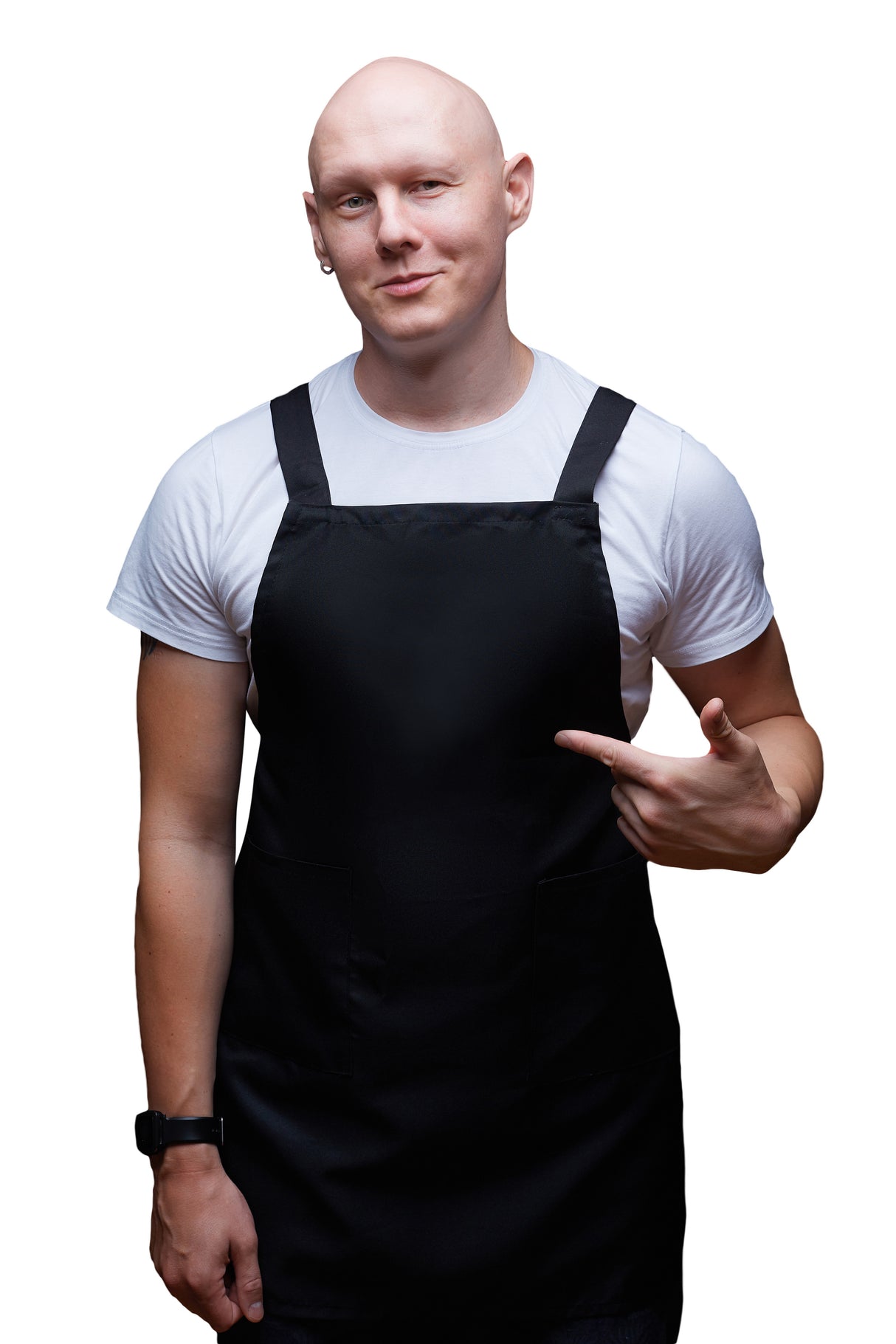 Fartuch kuchenny CZARNY