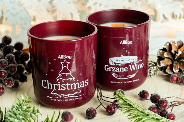 Świeca sojowa zapachowa Grzane Wino