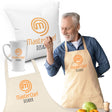 Zestaw Fartuch,Kubek,Poduszka Dziadek Masterchef Prezent na Dzień Dziadka