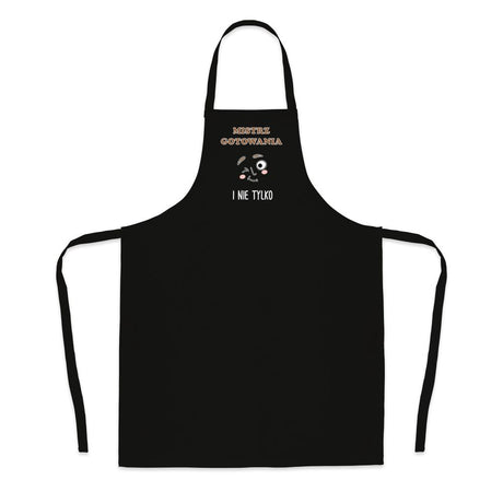 Fartuch kuchenny bawełniany MISTRZ GOTOWANIA I NIE TYLKO
