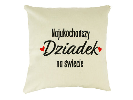 Poduszka na Dzień Dziadka - Najukochańszy dziadek na świecie