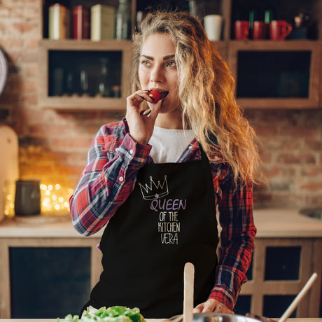 Fartuch kuchenny bawełniany QUEEN OF THE KITCHEN