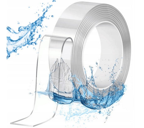 Taśma dwustronna NANO mocna wielokrotnego użytku 2/3m 2 metry